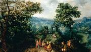 VINCKBOONS, David Extensive Landscape oil painting